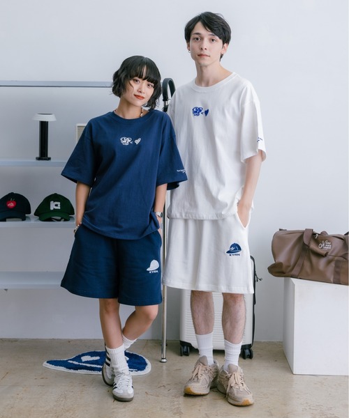 kaoyorinakami(カオヨリナカミ)の「CAP LOGO SWEATPANTS / キャップロゴスウェットハーフパンツ(その他パンツ・メンズ・ホワイト/ネイビー・X-LARGE/LARGE/MEDIUM/SMALL)」の22枚目の写真