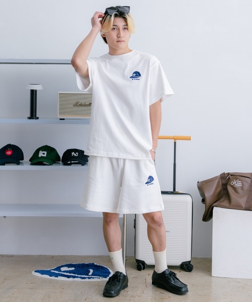 kaoyorinakami(カオヨリナカミ)の「CAP LOGO SWEATPANTS / キャップロゴスウェットハーフパンツ(その他パンツ・メンズ・ホワイト/ネイビー・X-LARGE/LARGE/MEDIUM/SMALL)」の18枚目の写真