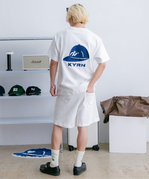 kaoyorinakami(カオヨリナカミ)の「CAP LOGO SWEATPANTS / キャップロゴスウェットハーフパンツ(その他パンツ・メンズ・ホワイト/ネイビー・X-LARGE/LARGE/MEDIUM/SMALL)」の16枚目の写真