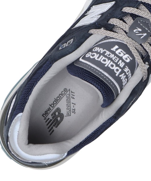 NEW BALANCE(ニューバランス)の「U991NV2 991v2(スニーカー・メンズ・ブルー・25.0cm/25.5cm/26.0cm/26.5cm/27.0cm/27.5cm/28.0cm/28.5cm/29.0cm)」の6枚目の写真