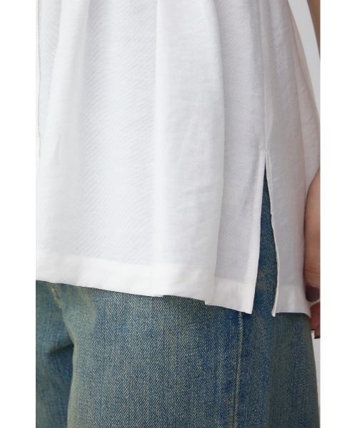 AZUL by moussy(アズールバイマウジー)の「ラッフルペプラムブラウス(シャツ/ブラウス・レディース・ブラック/アイボリー・FREE)」の20枚目の写真