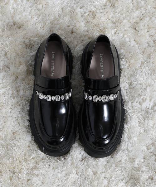 ◇ビジュー付きカスタムローファー（ローファー）｜JILL by JILL