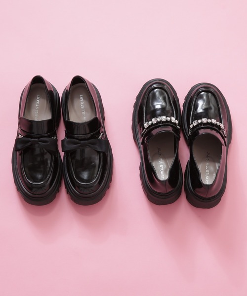 JILL by JILL STUART(ジルバイジルスチュアート)の「◇ビジュー付きカスタムローファー(ローファー・レディース・ブラック・LARGE/MEDIUM/SMALL)」の14枚目の写真