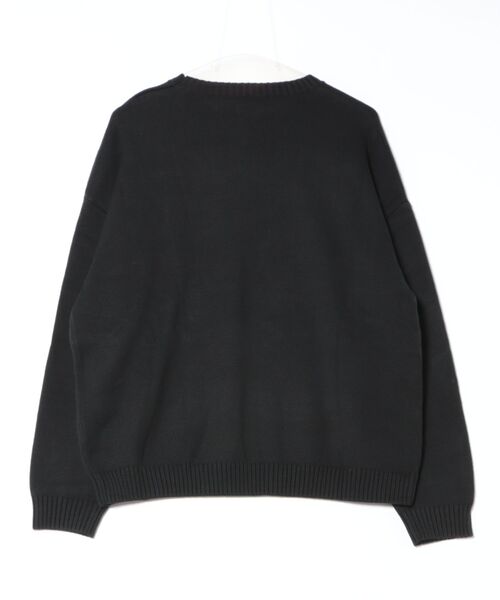 RVCA(ルーカ)の「RVCA/ルーカ BIG RVCA KNIT セーター BF044-650(ニット/セーター・レディース・ブラック/ホワイト・L/M)」の22枚目の写真