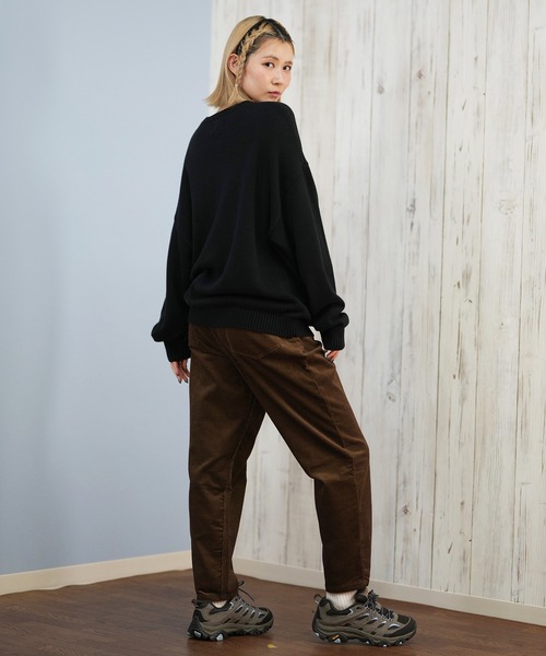 RVCA(ルーカ)の「RVCA/ルーカ BIG RVCA KNIT セーター BF044-650(ニット/セーター・レディース・ブラック/ホワイト・L/M)」の13枚目の写真