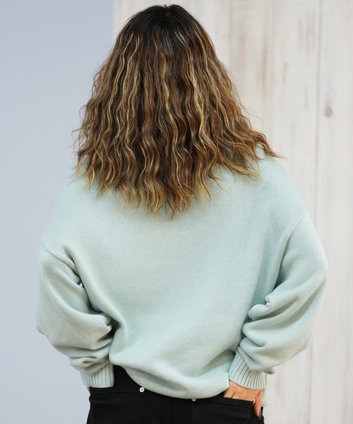 RVCA(ルーカ)の「RVCA/ルーカ BIG RVCA KNIT セーター BF044-650(ニット/セーター・レディース・ブラック/ホワイト・L/M)」の16枚目の写真