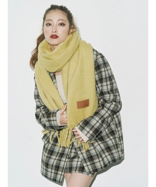 EVRIS（エヴリス）の「チェックルーズジャケット【セットアップ着用可能】（テーラードジャケット・レディース・ブラウン/グレー・FREE）」の8枚目の写真