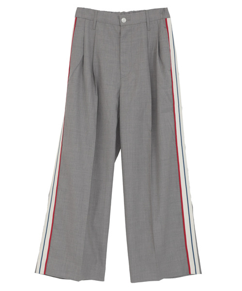 CONVERSE TOKYO(コンバーストウキョウ)の「SIDE LINE WIDE SLACKS(スラックス・レディース・ネイビー/ブラック/グレー・MEDIUM/SMALL)」の17枚目の写真