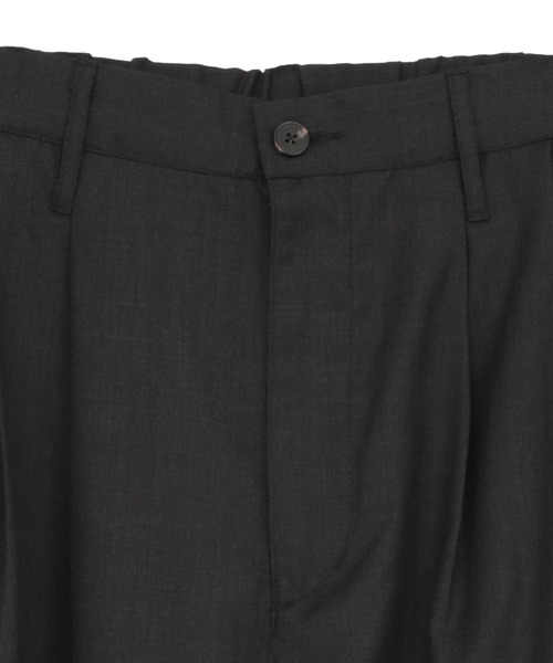CONVERSE TOKYO(コンバーストウキョウ)の「SIDE LINE WIDE SLACKS(スラックス・レディース・ネイビー/ブラック/グレー・MEDIUM/SMALL)」の14枚目の写真