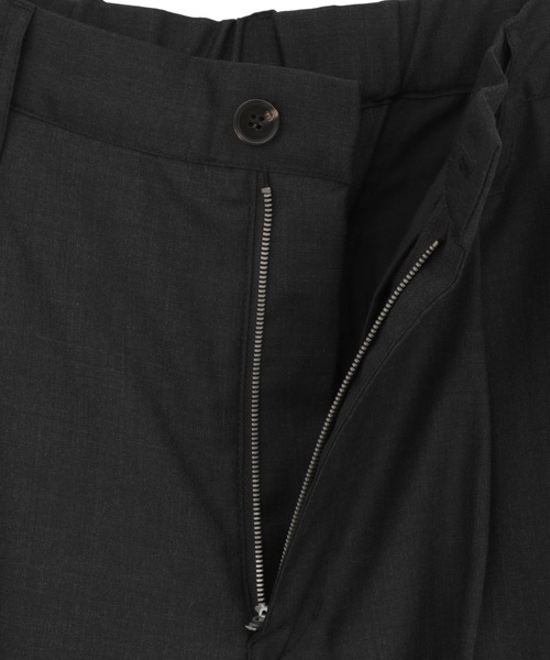 CONVERSE TOKYO(コンバーストウキョウ)の「SIDE LINE WIDE SLACKS(スラックス・レディース・ネイビー/ブラック/グレー・MEDIUM/SMALL)」の6枚目の写真