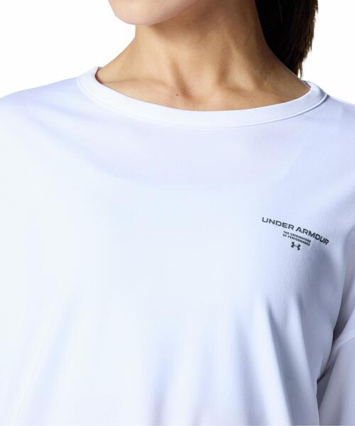 UNDER ARMOUR(アンダーアーマー)の「UAテック ロングスリーブ Tシャツ(トレーニング/レディース)(Tシャツ/カットソー・レディース・ホワイト・XL/L/M/S)」の4枚目の写真