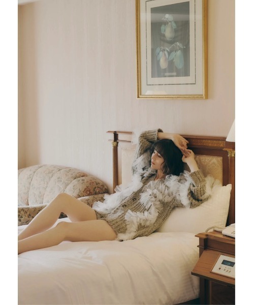 NOTREemor（ノートルエモア）の「plume nuance cardigan（ニット