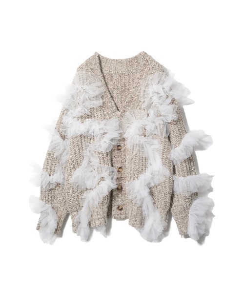 NOTREemor（ノートルエモア）の「plume nuance cardigan（ニット