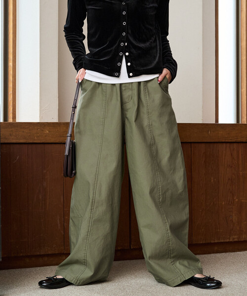 【kiji】BLOOM&BLANCH カーゴパンツ FREAK'S STORE｜スリムフィット イージー カーゴパンツ 【限定