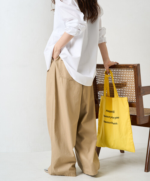 FREAK'S STORE（フリークスストア）の「限定展開　イージー ボリューム バックツイル パンツ（カーゴパンツ・レディース・ブラック/オリーブ/ベージュ・SMALL/MEDIUM）」の19枚目の写真