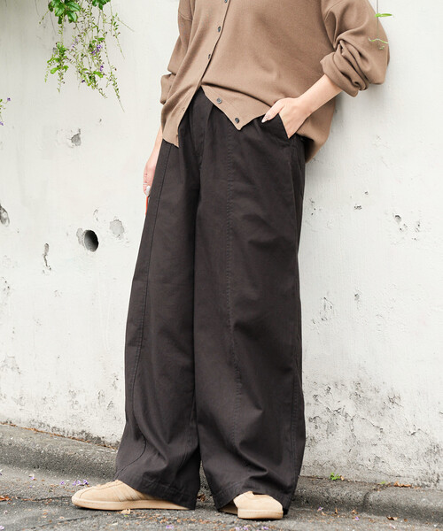 セール】限定展開 イージー ボリューム バックツイル パンツ（カーゴ