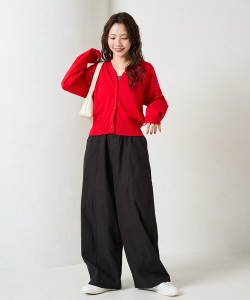 限定展開 イージー ボリューム バックツイル パンツ（カーゴパンツ