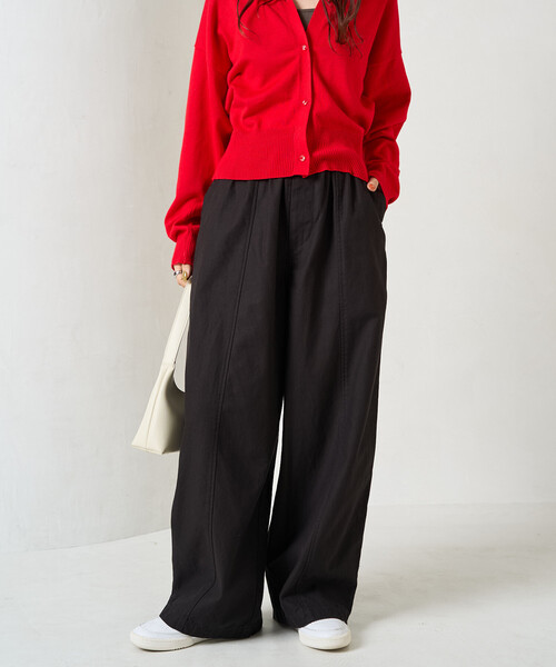 niconico様　　カーゴツイルボリュームパンツ WEB限定】多ポケットカーゴパンツ｜カーゴ｜ニコル公式通販