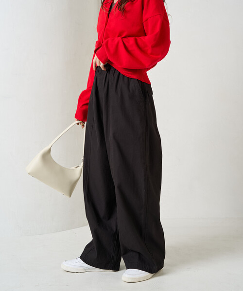 セール】限定展開 イージー ボリューム バックツイル パンツ（カーゴ