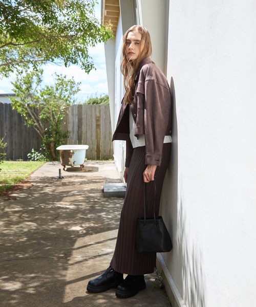 COLONY 2139（コロニートゥーワンスリーナイン）の「厚底ストレッチブーツ（ブーツ・レディース・ブラウン/ブラック・MEDIUM/LARGE）」の10枚目の写真