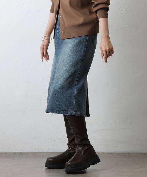 COLONY 2139（コロニートゥーワンスリーナイン）の「厚底ストレッチブーツ（ブーツ・レディース・ブラウン/ブラック・MEDIUM/LARGE）」の16枚目の写真