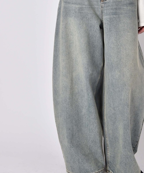 バギートップデニムパンツ（デニムパンツ）｜AKTE（アクテ）の