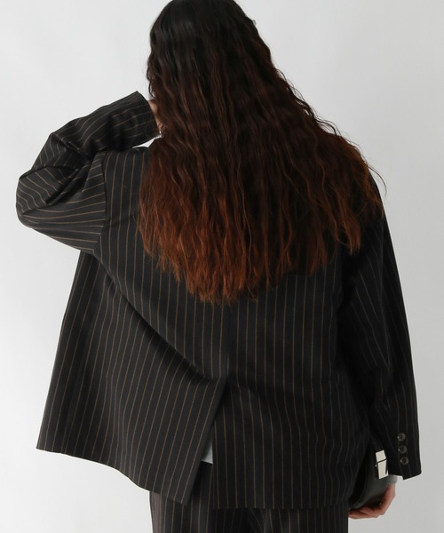 RAGEBLUE（レイジブルー）の「グランパダブルテーラードジャケット/セットアップ対応（テーラードジャケット・レディース・ブラック系/ダークブラウン/ブラウン系/その他19・FREE）」の6枚目の写真