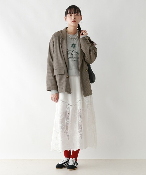 RAGEBLUE（レイジブルー）の「グランパダブルテーラードジャケット/セットアップ対応（テーラードジャケット・レディース・ブラック系/ダークブラウン/ブラウン系/その他19・FREE）」の7枚目の写真