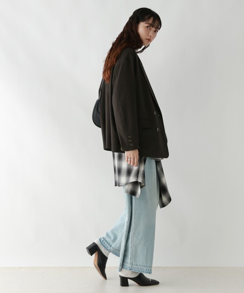 RAGEBLUE（レイジブルー）の「グランパダブルテーラードジャケット/セットアップ対応（テーラードジャケット・レディース・ブラック系/ダークブラウン/ブラウン系/その他19・FREE）」の13枚目の写真