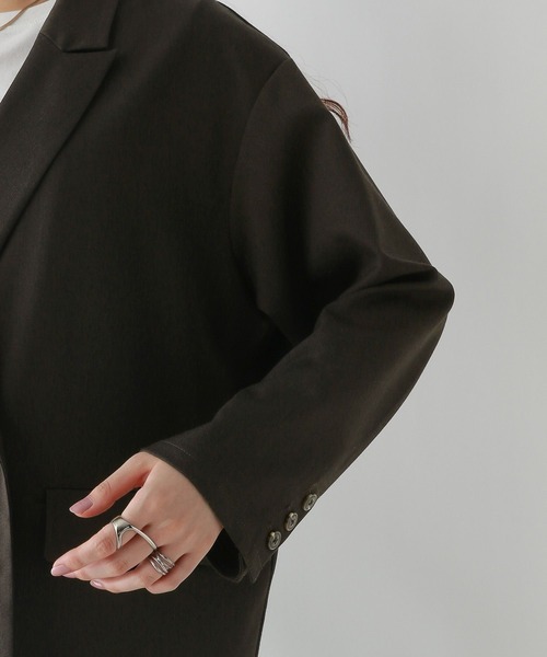 RAGEBLUE（レイジブルー）の「グランパダブルテーラードジャケット/セットアップ対応（テーラードジャケット・レディース・ブラック系/ダークブラウン/ブラウン系/その他19・FREE）」の20枚目の写真
