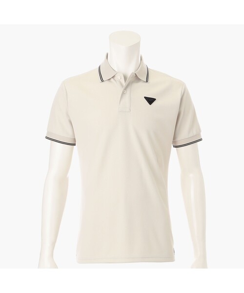 BRIEFING（ブリーフィング）の「【BRIEFING GOLF／ブリーフィングゴルフ】LA MEN’S MINI LINE POLO（ポロシャツ・メンズ・ホワイト/ブルー/ベージュ/ブラック・M/L/S/XL）」の3枚目の写真