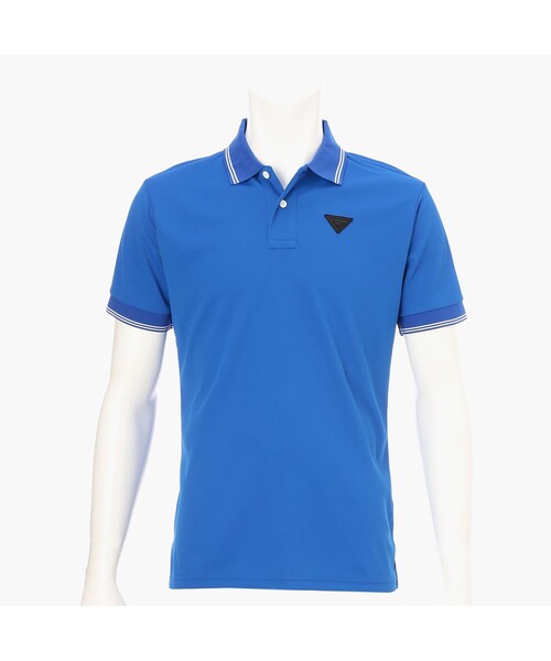 美品　BRIEFING ポロシャツ BRIEFING GOLF ブリーフィング バイカラー半袖ポロシャツ : GDO