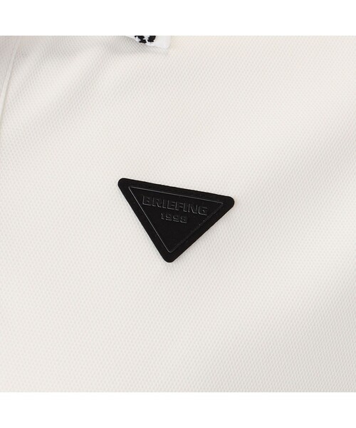 BRIEFING（ブリーフィング）の「【BRIEFING GOLF／ブリーフィングゴルフ】LA MEN’S MINI LINE POLO（ポロシャツ・メンズ・ホワイト/ブルー/ベージュ/ブラック・M/L/S/XL）」の10枚目の写真
