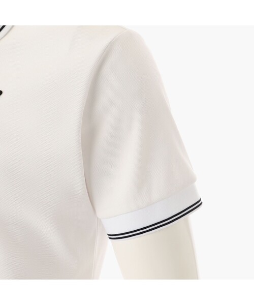 BRIEFING（ブリーフィング）の「【BRIEFING GOLF／ブリーフィングゴルフ】LA MEN’S MINI LINE POLO（ポロシャツ・メンズ・ホワイト/ブルー/ベージュ/ブラック・M/L/S/XL）」の11枚目の写真