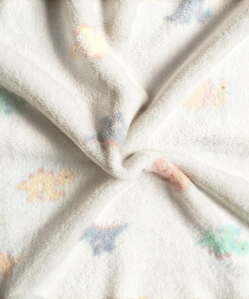 mocmof（モクモフ）の「アニマル総柄 ベビー おくるみ（おくるみ・キッズ・アイボリー/グリーン系その他3/ピンク・M size/S size）」の7枚目の写真