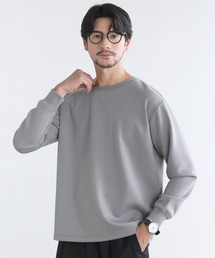 【抗ピリング・抗しわ】ハイポンチ長袖カットソー