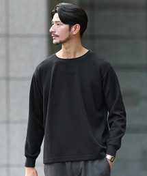 【抗ピリング・抗しわ】ハイポンチ長袖カットソー