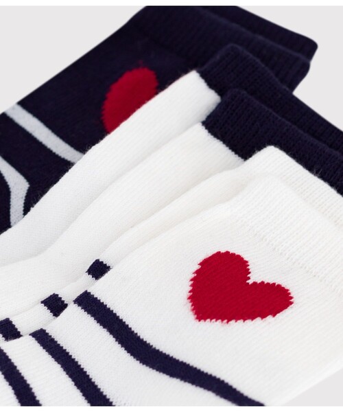 PETIT BATEAU(プチバトー)の「ソックス3枚組(ソックス/靴下・キッズ・その他1・6m-12m/18m-36m)」の2枚目の写真