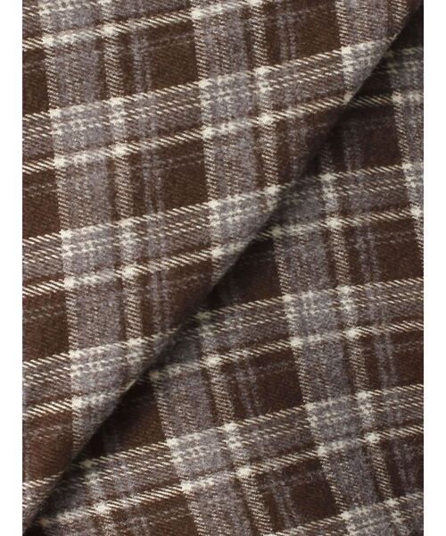 CALNAMUR（カルナムール）の「ハーフレングスタイトスカート（スカート・レディース・ダークブラウン/その他/グレー・FREE）」の6枚目の写真