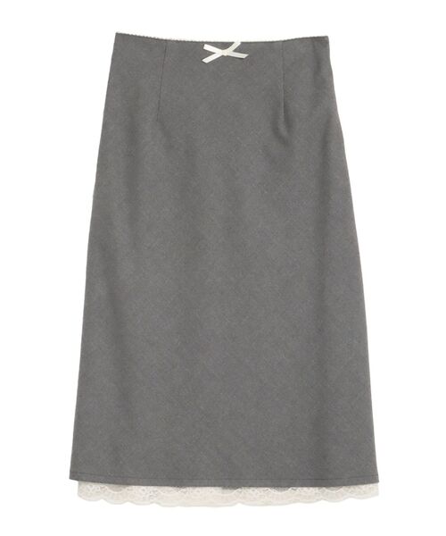 CALNAMUR（カルナムール）の「ハーフレングスタイトスカート（スカート・レディース・ダークブラウン/その他/グレー・FREE）」の12枚目の写真