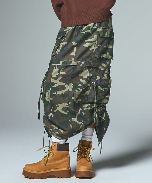 CONVERTIBLE CARGO SKIRT（スカート）｜X-girl（エックスガール）の