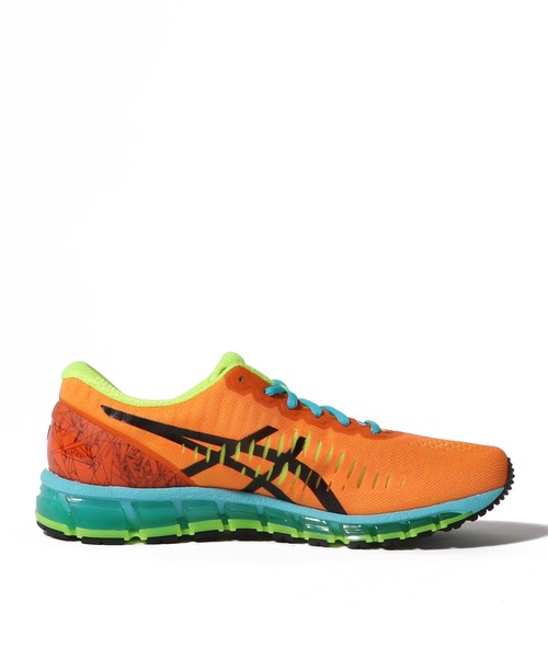 ASICS(アシックス)の「asics / GEL-QUANTUM 360 I(スニーカー・メンズ・オレンジ/グリーン・27.5/28.5/26.5)」の3枚目の写真