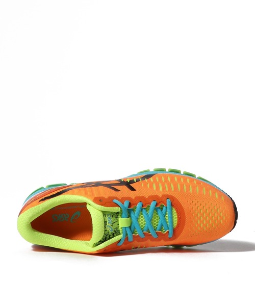 ASICS(アシックス)の「asics / GEL-QUANTUM 360 I(スニーカー・メンズ・オレンジ/グリーン・27.5/28.5/26.5)」の4枚目の写真