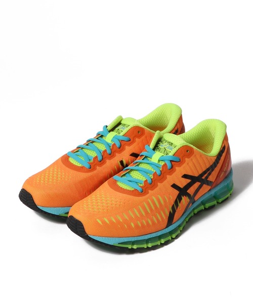 ASICS(アシックス)の「asics / GEL-QUANTUM 360 I(スニーカー・メンズ・オレンジ/グリーン・27.5/28.5/26.5)」の6枚目の写真
