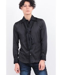 TORNADO MART | レースアクセントストールツキシャツ(シャツ/ブラウス)