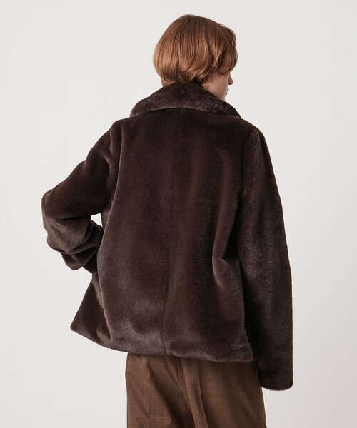 美品　イウエンマトフ　ファーコート 美品 イウエンマトフ ファーコート AEWEN MATOPH＞フェイクファー