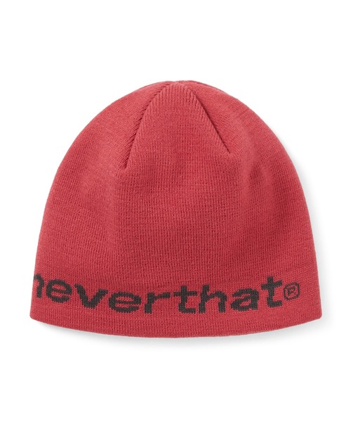 thisisneverthat(ディスイズネバーザット)の「SP-Logo No Cuff Beanie(ニットキャップ/ビーニー・メンズ・ネイビー/ブラウン/ライトグレー/レッド系その他・FREE)」の7枚目の写真