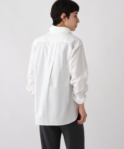 studio CLIP(スタディオクリップ)の「《ウタオ》ベーシックシャツ(シャツ/ブラウス・レディース・ホワイト/ライトブルー・FREE)」の9枚目の写真