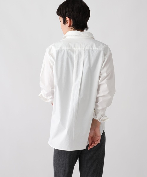 studio CLIP(スタディオクリップ)の「《ウタオ》ベーシックシャツ(シャツ/ブラウス・レディース・ホワイト/ライトブルー・FREE)」の10枚目の写真