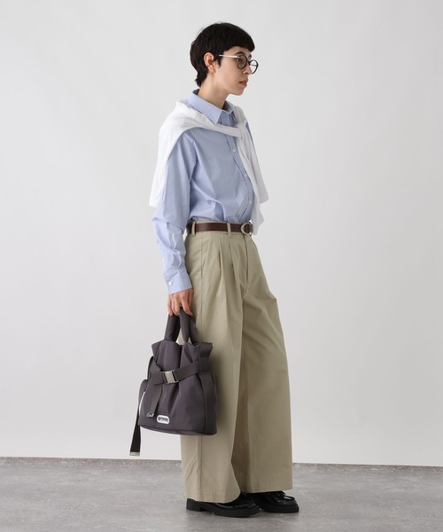 studio CLIP(スタディオクリップ)の「《ウタオ》ベーシックシャツ(シャツ/ブラウス・レディース・ホワイト/ライトブルー・FREE)」の15枚目の写真